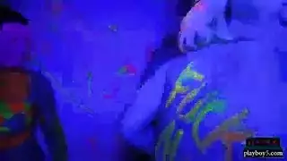 حريم الشيميل: مصارعة شرجية جماعية كاملة