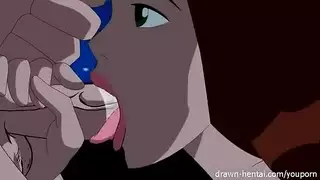 10 شخصيات كرتونية جذابة في جلسة مص قضيب صريحة