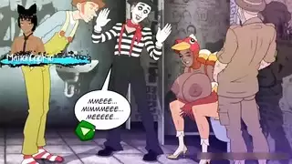 إنها محترفة في ابتلاع ذلك القضيب الضخم