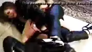 رباط حزام وحشي وجنس شرجي عنيف