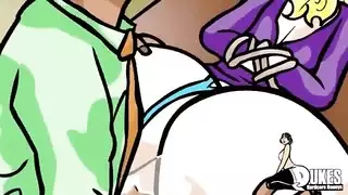 سكرتير شقراء مارس الجنس من قبل الزحمة العرب رئيس العرب