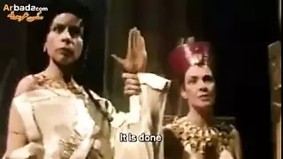 سكس كليوباترا المثلية الناري: لعق الكس واللعب السحاقي