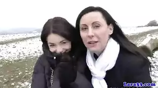 قصص بورن صريحة: إيلاج مزدوج ومشاهد قذف داخلي