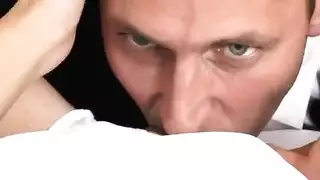 حمى ليلة الدخلة: لحس كس مثير و مص عميق